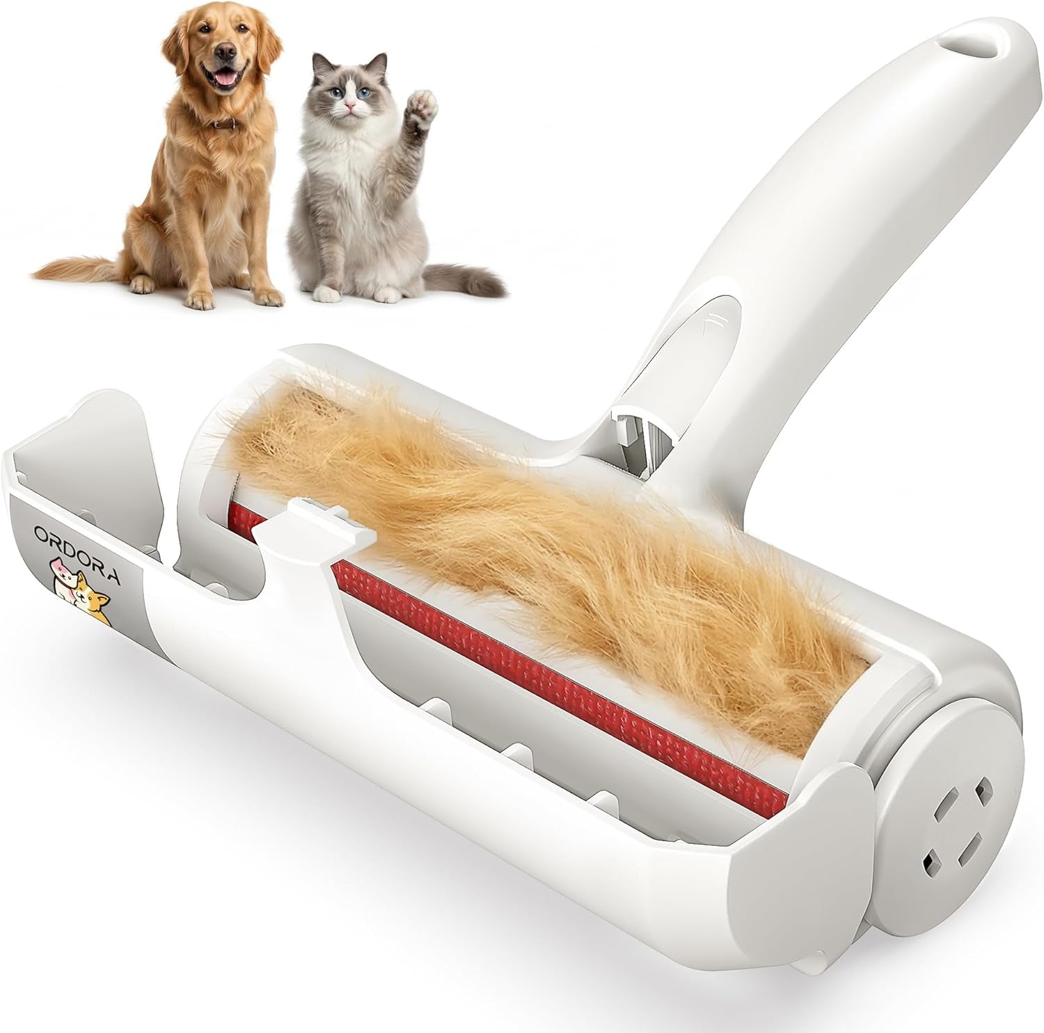 Professional Pet Hair Remover Roller - Eco-Friendly Lint Roller for Dog and Cat Fur