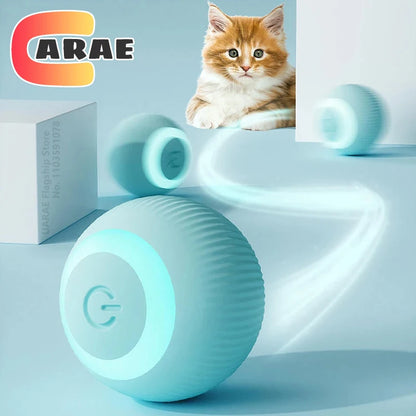 Electric Interactive Rolling Ball for Cats - Smart Automatic Toy and Game Accessory