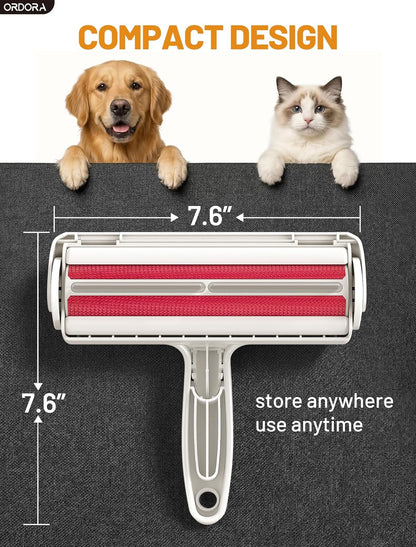 Professional Pet Hair Remover Roller - Eco-Friendly Lint Roller for Dog and Cat Fur
